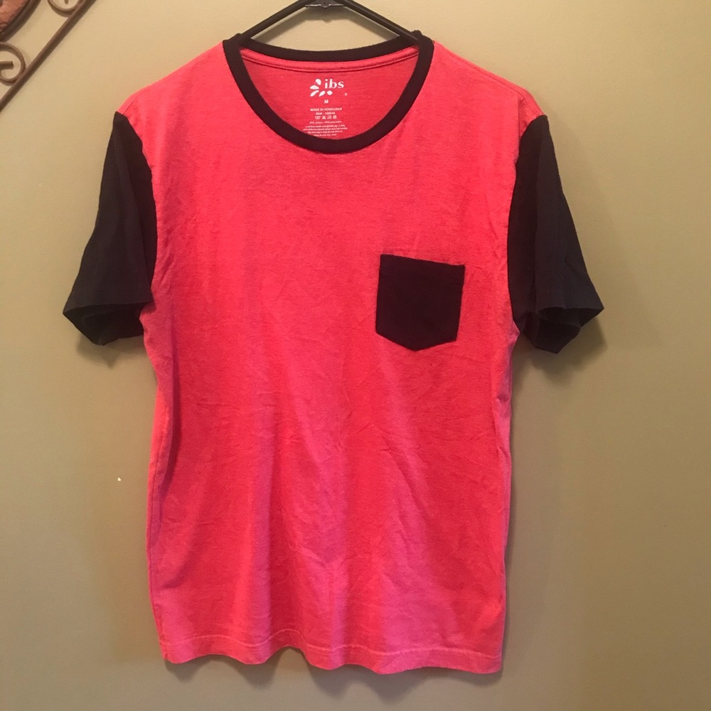 IBS Red/Black T-Shirt Sz M
